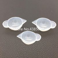 ○ 3PCS Silicone Cup Dispenser Toning Color Cups Glue Measuring Tools Crystal Scale Jewelry Resin Molds for Jewelry Making Tool