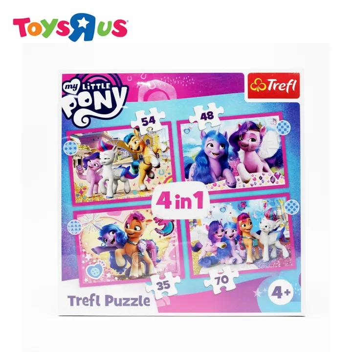 Trefl puzzle 4 in 1 colorful ponies lazada ph