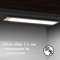 ♀∈ USB Rechargeable PIR Motion Sensor LED Night Light Induction Under Cabinet Lamp Portable Detector Bar Corridor Stair Bulb PP