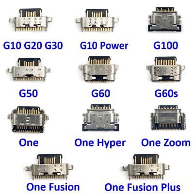 2ชิ้นที่ชาร์จแจ็ค USB ขั้วต่อสายแพสำหรับ G10 Moto G100 G20 G30 G50 G60 G60s พลังงานหนึ่งไฮเปอร์ฟิวชั่นพลัส Z3