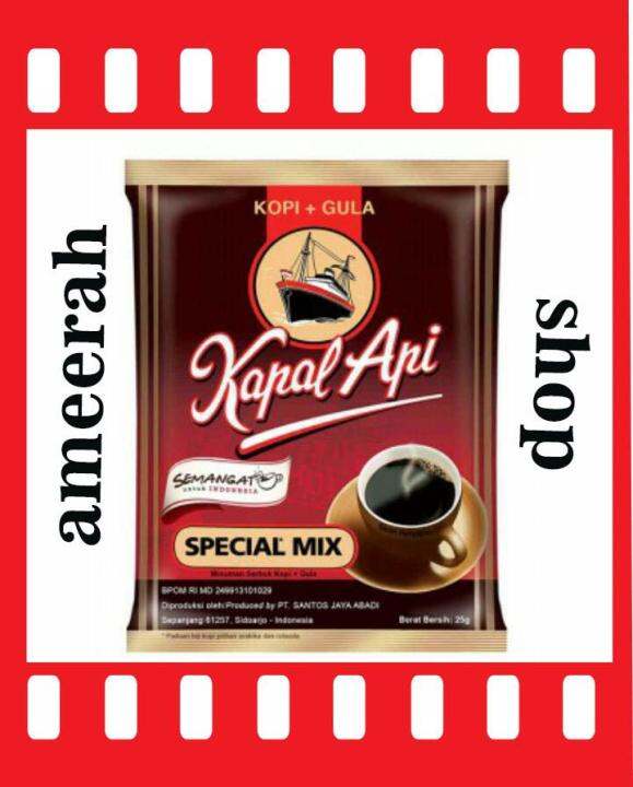 Kapal Api Kopi Bubuk Special Mix Sachet G Lazada Indonesia