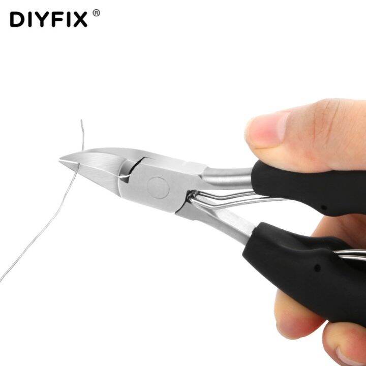 diyfix-mini-electronic-work-diagonal-pliers-wire-cutter-cutter-multifunction-garden-cutting-electrical-repair-hand-tool