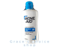 Acne Aid Gentle Cleanser Sensitive Skin 100 ml แอคเน่-เอด เจนเทิล เคลนเซอร์ 100 ml ผลิตภัณฑ์ทำความสะอาดผิวหน้าและผิวกาย สำหรับผิวแพ้ง่าย เป็นสิวง่าย (Exp.06/06/2025)