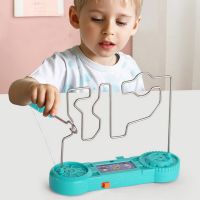 Kids Collision Electric Shock Toy Education Electric Touch Maze Game Party Funny Game Science Experiment Toys Children Gift