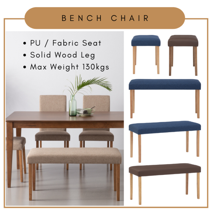 ALiST LENORE Bench Chair / Long Bench Chair / Dining Chair / Bench