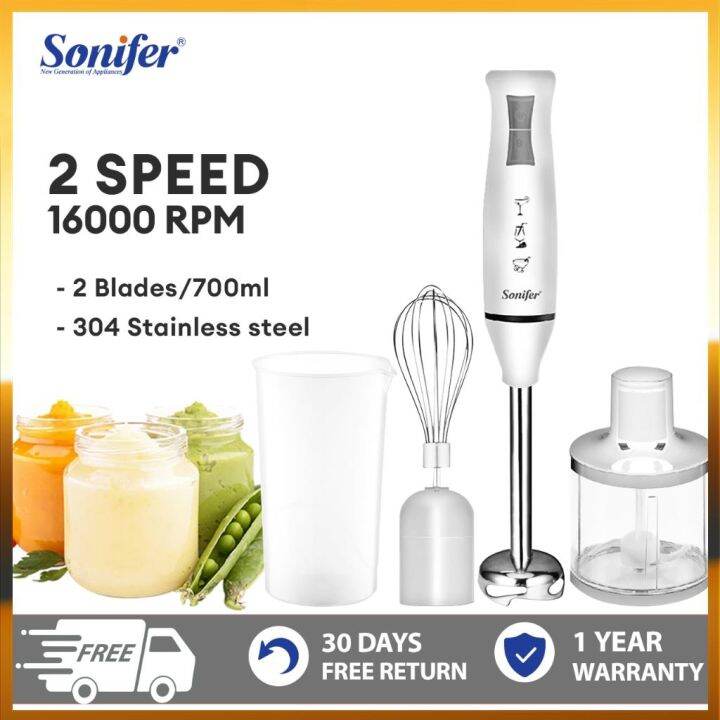 Sonifer hand blender baby food processor electric hand mixer meat
