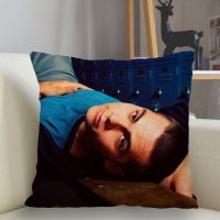 (All inventory) Music custom Dylan OBrien pillowcase home decoration 45 * 45cm zippered square pillowcase throw pillow The seller to support free customization. The pillow is designed with double-sided printing.