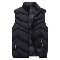 Plus size vest men Brand Mens Jacket Sleeveless Vests Jackets men Casual Coats Mens Vest Man Cotton Thicken Waistcoat 8XL