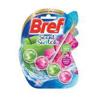 ก้อนทำความสะอาดสุขภัณฑ์ BREF 51g 4 ชิ้น ACTIVE PINECLEANING TOILET BREF 51g PACK4 ACTIVE PINE **หมดแล้วหมดเลย**