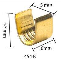 [HOT QAA,JXHKLWW 121] 454B ทองแดงจีบหัวเข็มขัดเย็นกดร่วมลวดขั้วเชื่อมต่อสายเคเบิ้ล Lug 454ชุด Sertir 0.5 2ทองแดง50/100ชิ้น