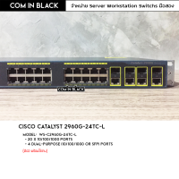 Cisco Catalyst 2960G-24TC-L (มือ2 พร้อมใช้งาน)