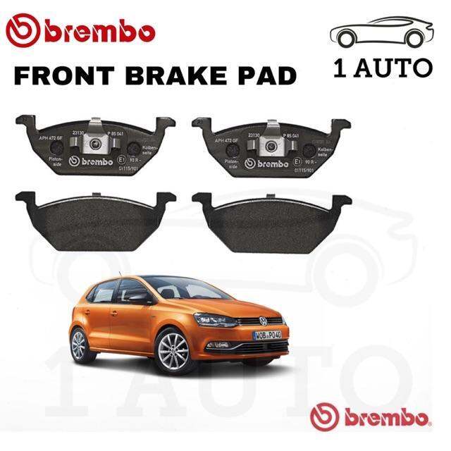 GENUINE BREMBO FRONT BRAKE PAD VW POLO 1.2 TSI (1 SET = 4 PCS) Lazada