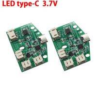 【cw】 1pcs 3.7V type C circuit board USB charging PCB Bicolor stepless dimming led touch night control module ！