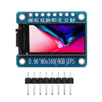 JAV5134 สำหรับ Arduino Diy สีเต็ม 0.96 นิ้ว จอ LCD IC โมดูล TFT St7735 Ips Spi Hd 65K