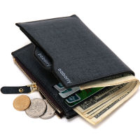 Men wallets Bifold Wallet ID Card holder Coin Purse Pockets Clutch with zipper Men Wallet With Coin Bag Gift Coin Purse