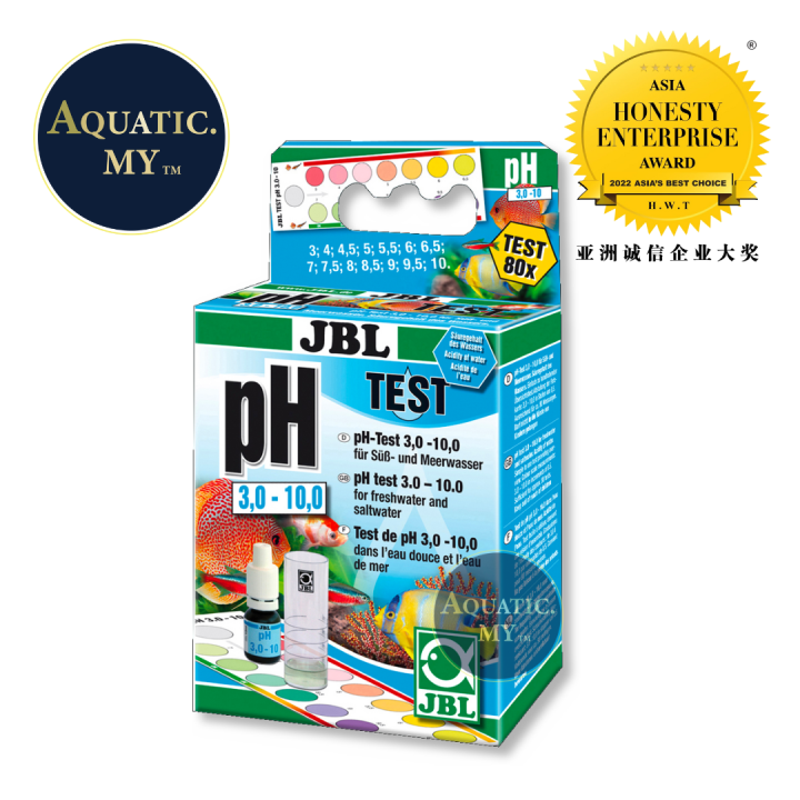 JBL pH Test 3.010.0 Test Kit (50 Test) Lazada