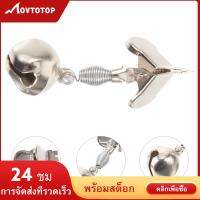 MOVTOTOP 10pcs การตกปลามืออาชีพเตือนระฆังประมงแบบพกพาระฆังตกปลาในทะเล