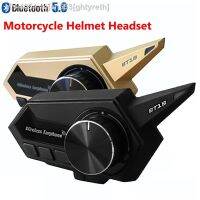 BT18 Bluetooth 5.0 Motor Helmet Headset Wireless Handsfree Stereo Earphone Motorcycle Hifi Headphones With Handbar Controller