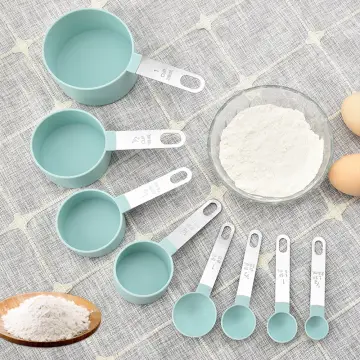 8pcs Stainless Steel Measuring Set With Handle And Graduation, For Home  Cooking, Diy, Cake Baking And Measuring