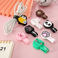 Magnetic Animals Cable Organizer Earbud Cord Holder Charger Clips Desk Cable Management Bookmark Cord Keeper Wire Wrap Cable Management