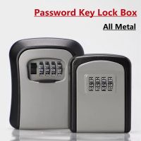 【CW】 Lock Outdoor Wall Mounted 4 Digital Password Metal with Code No Office Organizer