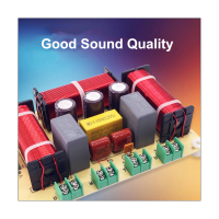 1PCS 200W 4 Way Speaker Treble Alto Bass Frequency Divider Home Theater Hifi Stereo Circuit Audio Crossover Filters