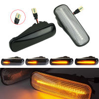 2Pcs แบบไดนามิกไฟเลี้ยว LED ด้านข้าง Marker Light สำหรับ Honda Civic 96-00 CRV Ballade Hatchback ซีดานกระพริบไฟแสดงสถานะ Blinker