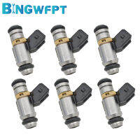 6X IWP064 IWP-064 46522035หัวฉีดน้ำมันเชื้อเพลิง71718998 75112064สำหรับ FIAT PALIO วันหยุดสุดสัปดาห์ VA DOBLO 1.6 16โวลต์