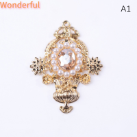 ?【Lowest price】Wonderful เครื่องประดับอัลลอยเครื่องประดับแฟชั่นจี้เพชรบุคลิกภาพอุปกรณ์ทำผมแบบทำมือวัสดุต่างหู