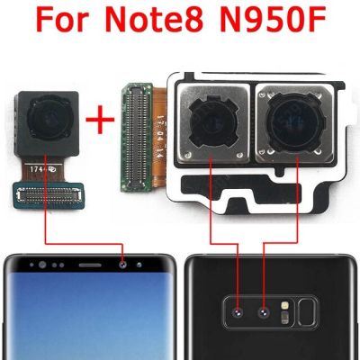【☄New Arrival☄】 anlei3 กล้องหน้าหลังสำหรับ Samsung Galaxy Note 10 Plus Lite 9 8โมดูลกล้องหันหน้าหลักชิ้นงอสำหรับเปลี่ยนอะไหล่