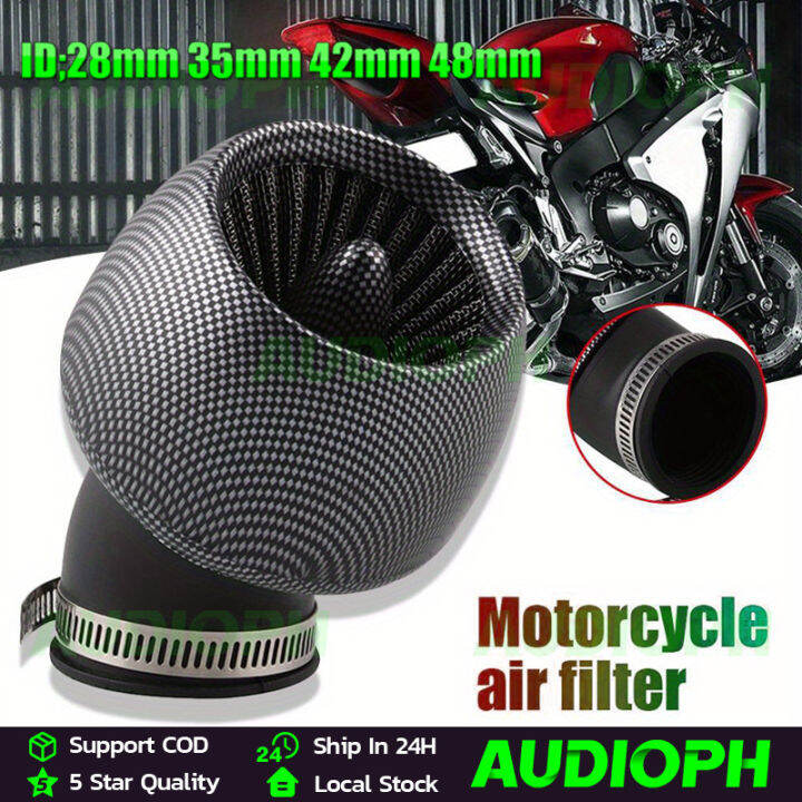 Universal Small Air Filter Motorcycle Turbo Racing Cold Air Intake