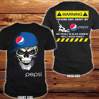 T-shirt 2023 Short Sleeved with Pepsi Logo, Mens Fashion; Fashion Versatile Style