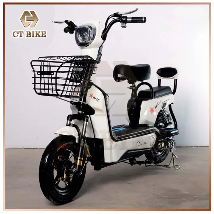 CT-BIKE Electric Scooter Bike Bicycle E-Bike 48V Basikal Elektrik