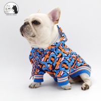 เสื้อฮู้ด Anjing Kucing Peliharaan Paian Bulldog Prancis Paian Kucing Tanpa แต่ Kostum An An Jet Mantel Ananjing Kecil Menengah Persaan