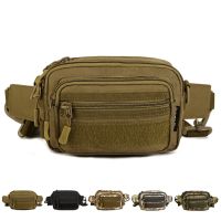 Military Molle Shoulder/Messenger Crossbody Bag Men 1000D Nylon Travel Fanny Assault Male Waist Pack Belt Clutch Cell Phone Bag