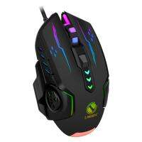 hot【cw】 3600dpi USB 6 Buttons Backlit E-sports Mice 6D Colorful Glowing Laptop Computer Gamer