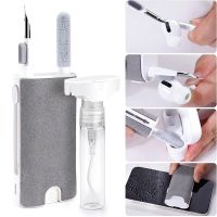 Cleaner Kit for Airpods Pro 5 in 1 Multi-Function Earbuds Cleaning Pen with Soft Brush Phone Laptop Tablet Screen Cleaning Wipe Lens Cleaners