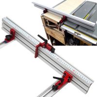 T-slot T-track Aluminium Profile Fence Track Stop Miter Gauge untuk Table Saw Router Table Bandsaws DIY Woodworking Tool Desktop