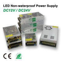 แถบไฟ Led สำหรับแผงไฟ Dc12ไดรฟ์ตัวแปลง24V แหล่งจ่ายไฟแบบไม่กันน้ำใช้ในร่มสำหรับแผงไฟส่องแสงเป็นเส้นตรง