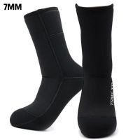 New 7mm Diving Socks Anti Thickened Warm Swimmingsurf Snorkeling Beach Mens And Womens