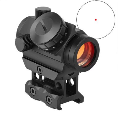 T1G Red Dot1X20 Reflex With 20mm Rail Mount &amp; Increase Riser Rail Mount Hunting Accessories