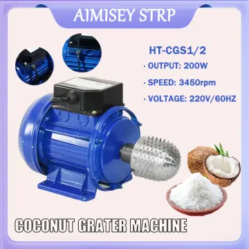 Coconut Grater Machine Set Pang Kayod Niyog Electric Coconut Grater  Pangkayod Niyog 100% ORIGINAL Electric Machine Set