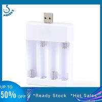 เครื่องชาร์จแบตเตอรี่ Usb 1.2V 250ma 4-Slot Aa Ni-Cd เครื่องชาร์จแบตเตอรี่ชาร์จได้พร้อมตัวป้องกันกระแสไฟฟ้าเกินกำหนด