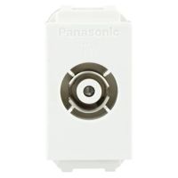 เต้ารับโทรทัศน์ PANASONIC WEG2501 สีขาว