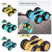 SHINNIY รถดริฟท์รถดริฟท์ผาดโผน RC สองด้านหมุนได้360องศารถ4wd ขับ RC สองด้านของเล่นรถบังคับวิทยุของเล่นสำหรับเด็กความเร็วสูง