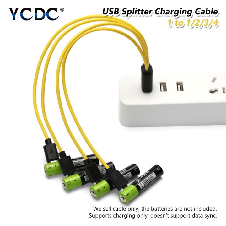 chaunceybi-5v-2a-usb-to-splitter-cable-1-2-3-4-usb-fast-charging-cord-bank-battery