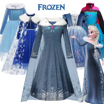 Princess Snow White Dress Winter Dress Girls Long Sleeve Frozen