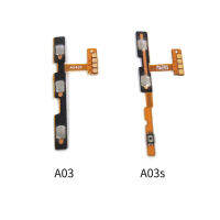 10PCS สำหรับ Samsung Galaxy A03 A03s A03Core A13 A23 ปุ่มปรับระดับเสียง FLEX CABLE ด้านข้างสวิทช์ ON OFF ปุ่มควบคุม-hdfssaa