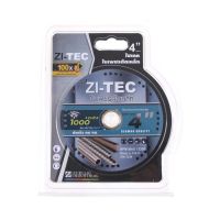 ZI-TEC แผ่นตัดเหล็ก และสแตนเลส 4 นิ้ว x 1.6 มม.