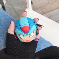 เคสชุดหูฟัง2ชิ้น1สำหรับ Mega Headphone ซิลิโคน Rockman สำหรับเย็นพร้อมด้วย Pro Man 3D หูฟังบลูทูธแบบมีตะอุปกรณ์หูฟัง